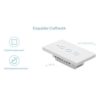 Công tắc cảm ứng WIFI 3 kênh hình chữ nhật Touch T1 3 nút