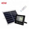 Tấm pin năng lượng mặt trời 6v 15w Chế độ điều khiển: Tích hợp bộ cảm biến ánh sang, tự động bật đèn khi trời tối, tắt đèn khi trời sang Kích thước 350x350x17mm . Đèn led siêu sáng 1C80B5730 công suất 40w, bộ remote, điều khiển ánh sáng , thời gian . Sạc 8 giờ sử dụng được 24 - 36 giờ , nhiệt độ màu 6500k . Pin lithium 32650 3.2v 10000mah , dây dài 5m , kích thước đèn 265x220x65mm